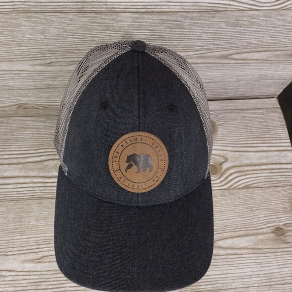 THE NORMAL BRAND ST LOUIS MO BEAR LOGO GREY VENTED SNAPBACK BASEBALL HAT CAP - Picture 3 of 11